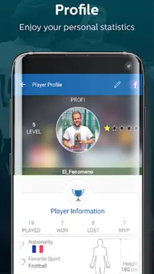 Sport12 - Play Soccer Anytime android App screenshot 0